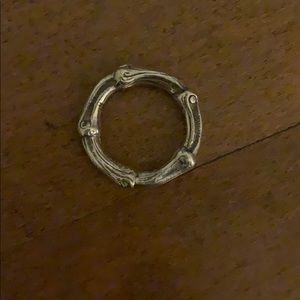 Tiffany & Co Silver bamboo ring (size 6)